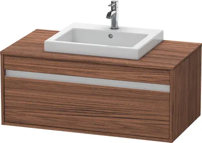 Produktbild von Waschtischunterbau KETHO 550x1000x426mm nussbaum dunkel nussbaum dunkel