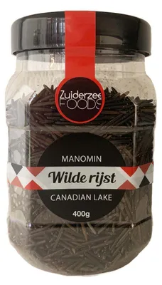 Obrázok produktu pre Zuiderzee Foods Wilde Canadese Rijst 400 g – Aromatická divoká ryža z Kanady