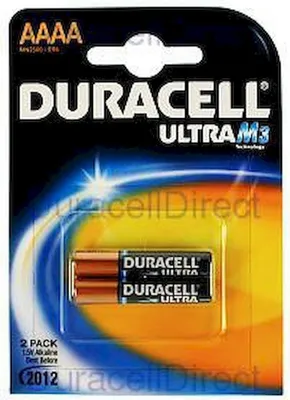 Immagine prodotto di Duracell Batterie Ultra Power -AAAA (MX2500)            2St.
