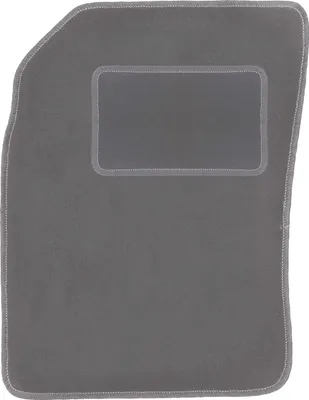 Obrázok produktu pre Velúrová rohožka pre vodiča v grafitovej farbe, vhodná pre Nissan Micra K11 (1992-2003, hatchback) – s upevnením – presne na mieru
