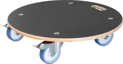 Produktbild von WAGNER Pflanzenroller / Transporthilfe MAXIGRIP Ø 58 x 14,5 cm, wetterfest, Bremsen, Tragkraft 300 kg, DE Ware - 20116801