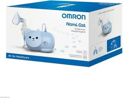 Obrázek produktu pro Inhalátor Omron Nami Cat Compressor 1 ks