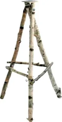 Produktbild von Vogelhauständer dobar Ständer aus Birkenholz, Höhe ca. 100 cm, Vogelhauspfosten, Vogelfutterhausständer