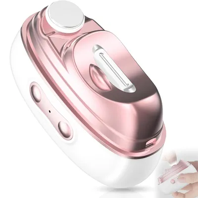 Produktbild von 4-in-1 Elektrischer Nagelknipser, automatischer Nail Trimmer mit Nagelfeile, LED-Licht, 2 einstellbare Geschwindigkeiten, für Kinder, Erwachsene und Senioren