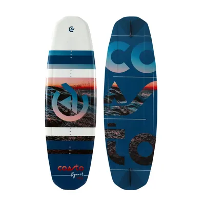 Produktbild von COASTO KYANIT 140 Wakeboard Flex Hybrid Board Cable Park Boot