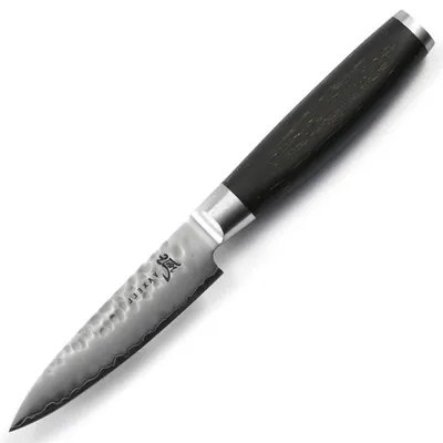Produktbild von Yaxell TAISHI Gemüsemesser Hammerschlag - Pakkaholz 10 cm