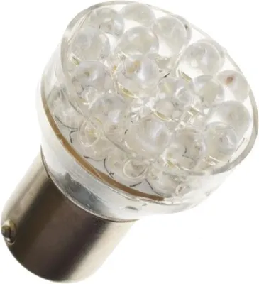 Image de Lampe LED - Ledson - 24 Led - BAY15d - Blanc - 24V