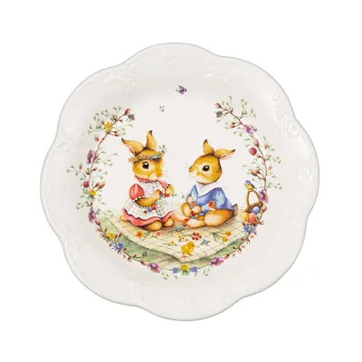 Obrázok produktu pre Miska dekoračná misa VILLEROY & BOCH SPRING FANTASY s veľkonočnými zajačikmi 330 ml HOMLA