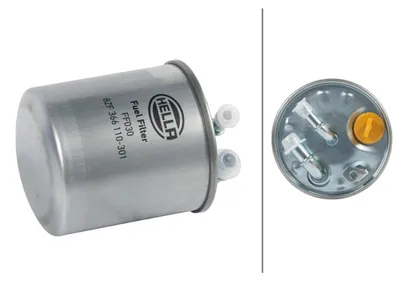 Immagine prodotto di Filtro carburante Filtro linea Ø 91 mm HELLA per MERCEDES-BENZ CLASSE C, tra gli altri