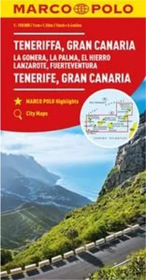 Obrázok produktu pre MARCO POLO Regionalkarte Teneriffa, Gran Canaria 1:150 000