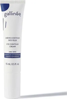 Obrázek produktu pro Gallinee, Microbiome Skincare, Prebiotics & Probiotics, Hydrating, Eye Cream, 15 ml