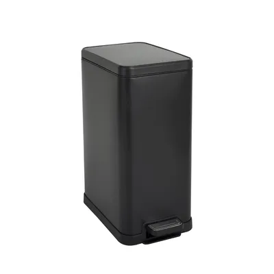 Image de SVITA STM15 Poubelle à pédale 15l incl. seau intérieur Couvercle Softclose noir