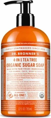 Produktbild von Dr. Bronner's - Bio-Zuckerseife Teebaum 355ml