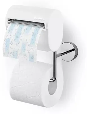 Produktbild von bideo Toilettenpapierhalter mit Befeuchtungsfunktion - weiß