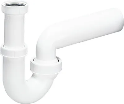Obrázok produktu pre Dallmer Röhren-Siphon 100/0 ohne Waschgeräte-Anschluss 11/2 xDN 40