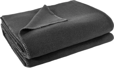 Produktbild von Zoeppritz Plaid Soft-Fleece Farbe anthracite Größe 110x160