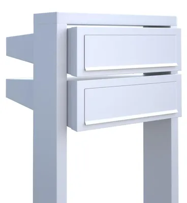 Produktbild von Briefkastenanlage Stairs for Two in Weiß