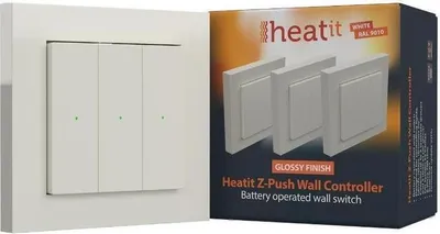 Produktbild von Z-Wave 700 Wandcontroller Weiß – Mehrfachwippe, SmartStart, IP20