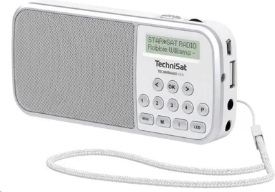 Obrázek produktu pro TechniSat TECHNIRADIO RDR, Cestovní, Analogový a digitální, DAB+, FM, 87,5 - 108 MHz, 1 W, LCD