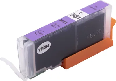 Produktbild von vhbw Tintenpatrone Photo Cyan als Ersatz für Canon CLI-581PGPB XXL, CLI-581 XXL PB, CLI-581XXLPB, CLI-581 XXL (kompatibel, 12ml + Chip)