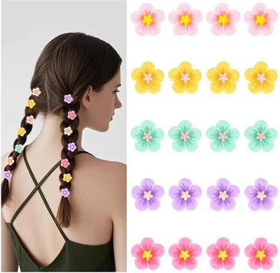 Immagine prodotto di Piccola molletta per capelli per bambine e donne, confezione da 20, colorata, mini, accessori