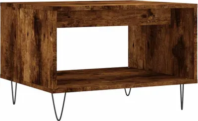 Produktbild von vidaXL Couchtisch Räuchereiche 60x50x40 cm Holzwerkstoff
