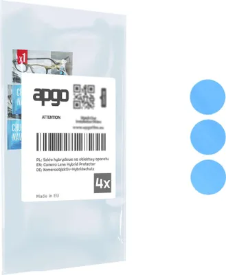 Produktbild von apgo 4 Stück Hybrid Kameraschutz, Kamera-Schutzglas kompatibel mit Meizu 21 Pro, Linsenschutz, 9H Härte, Schutz für Kameraobjektiv, Anti-Kratzer, transparent
