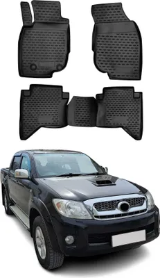Imagen del producto de Alfombrilla de goma TPE para el Toyota Hilux III (camioneta) (modelos TGN1, GGN2, GGN1, KUN2, KUN1)