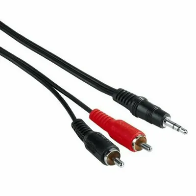 Obrázek produktu pro Hama 30456, 3.5mm, Samec, RCA, Samec, 5 m, Černá