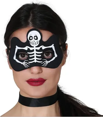 Produktbild von Guirca Skelettmaske    One Size
