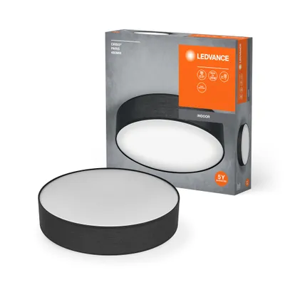Produktbild von Ledvance Wandlampe Deckenleuchte Orbis Paris Schwarz Ø48cm max. 3 x 25W E27