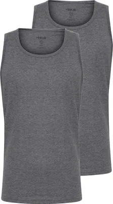 Produktbild von SOLID SDCasal Herren Tank Top mit Rundhalsausschnitt im 2er oder 3er Pack