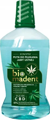 Immagine prodotto di Płyn do płukania jamy ustnej Bio Madent Miętowy 500 ml