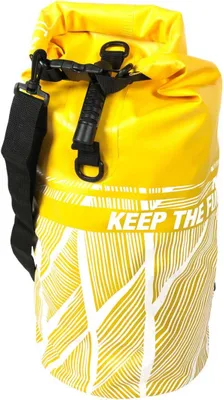 Produktbild von Wasserdichte Bootstasche gelb 20 l mit Rollverschluss, 60 cm hoch, 24 cm breit