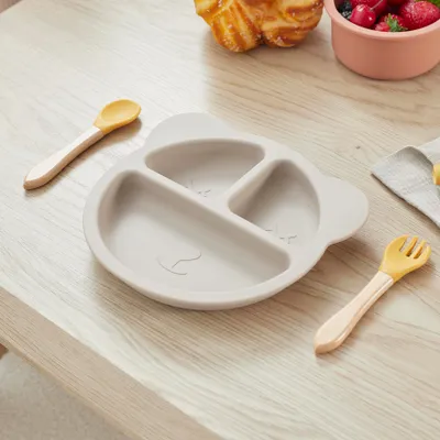 Image de Assiette Silicone Ours