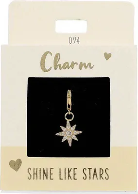 Produktbild von DEPESCHE Charm Express yourself Stern gold
