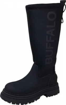 Produktbild von Buffalo Lennox Rain Langschaftstiefel Schwarz