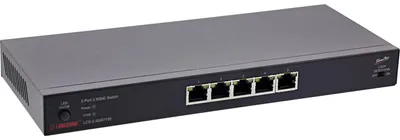 Immagine prodotto di Longshine LCS-2.5GS7105, switch da 2,5 Gb/s, 5 porte, metallo