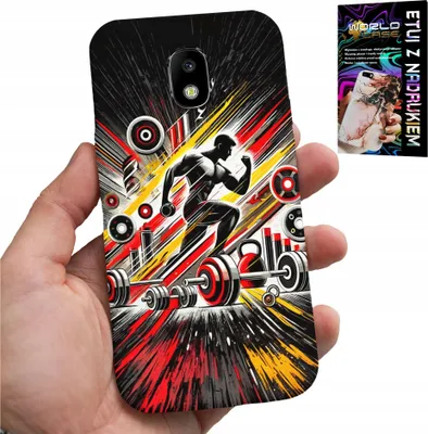 Image de Etui Pour Samsung Galaxy J5 2017 - Gym Bodybuilding Barbells Fitness