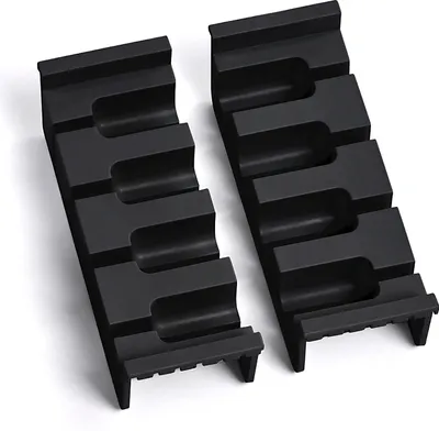 Produktbild von SOTECH Messereinsatz Cuisio anthrazit für 150er Schale für 4 Messer Breite 143 mm Messerhalter für Blum Legrabox