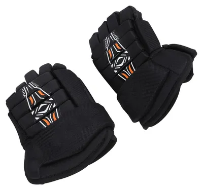 Immagine prodotto di 1 paio di guanti da hockey, traspiranti, leggeri, dalla vestibilità perfetta, protezione versatile per pattini da ghiaccio per giocatori con misura 25,4 cm