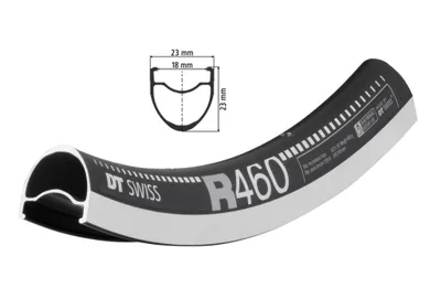 Produktbild von DT Swiss R 460 (622-18) 24 Löcher (28) RTR046RPN24S011268