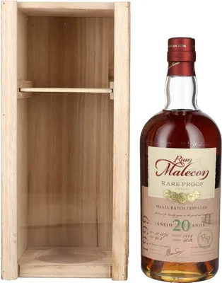 Produktbild von Rum Malecon Añejo 20 Años RARE PROOF 1999 48,4% Vol. 0,7l in Holzkiste