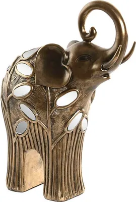 Obrázek produktu pro Dekorativní figurka Home ESPRIT bronzový slon 19 X 9 X 25,5 CM