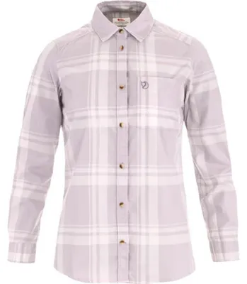 Obrázok produktu pre Fjällräven Övik Lite flanelová košeľa W Lavender Mist/Eggshell XS