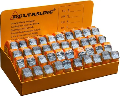 Produktbild von Delta Deltasling Spanngurt Aussteller mit 40x Zurrgurten 1-4m