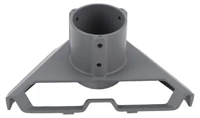 Image de Adaptateur pour tuyau satellite en alliage d'aluminium, angle réglable, fixation solide, plaque de montage sur mât satellite pour antenne V3, gris