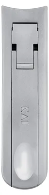 Nagelknipper aus Edelstahl mit Lederetui, 1 Stück