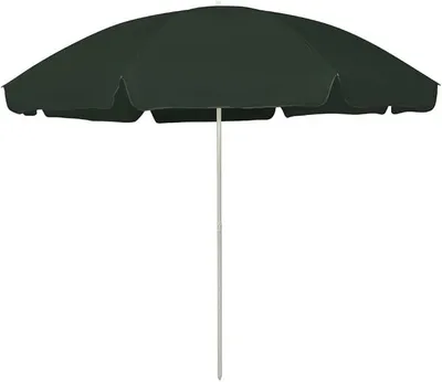 Imagen del producto de Sombrilla de playa, sombrilla, parasol, sombrilla, sombrilla para terraza, color verde, 300 cm