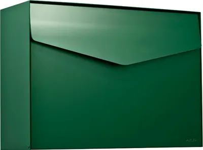 Produktbild von MEFA Briefkasten Letter 111 grün Postkasten mit Sicherheitsschloss Briefbox